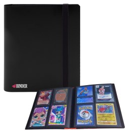 Album klaser kolekcjonerski na karty Czarny 160 kart SCS